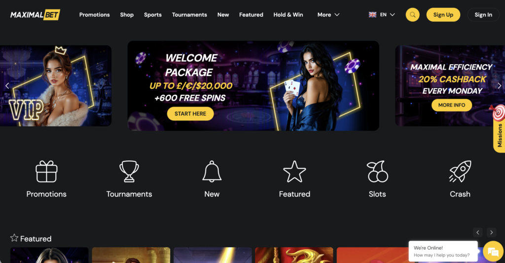 Maximal Bet Credit Card Casino